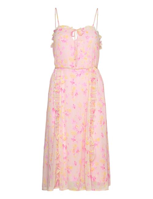 Recycled Chiffon Strap Dress Rosemunde Pink