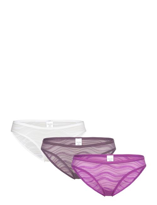 Bikini 3Pk Calvin Klein Purple