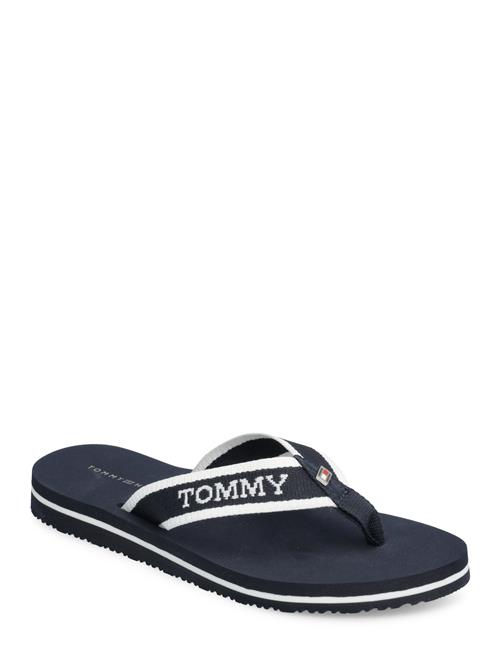 Hilfiger Webbing Pool Slide Tommy Hilfiger Navy