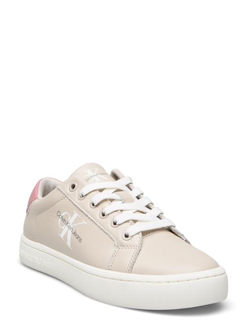 Se Calvin Klein Classic Cupsole Laceup Calvin Klein Beige ved Booztlet