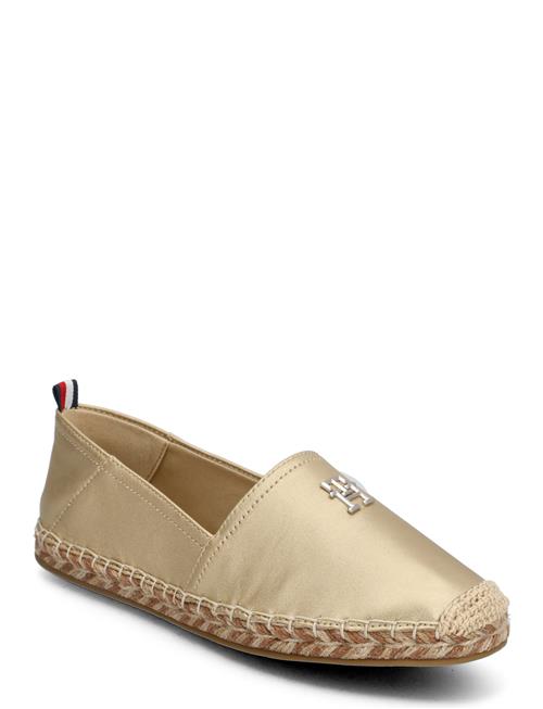 Th Gold Flat Espadrille Tommy Hilfiger Gold