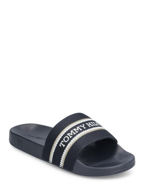 Hilfiger Poolslide With Webbing Tommy Hilfiger Navy