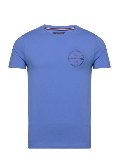 Tommy Hilfiger Hilfiger Roundle Tee Tommy Hilfiger Blue