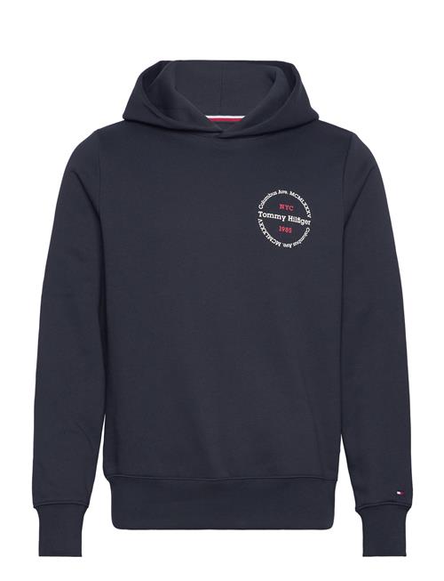 Se Tommy Hilfiger Hilfiger Roundel Hoody Tommy Hilfiger Navy ved Booztlet