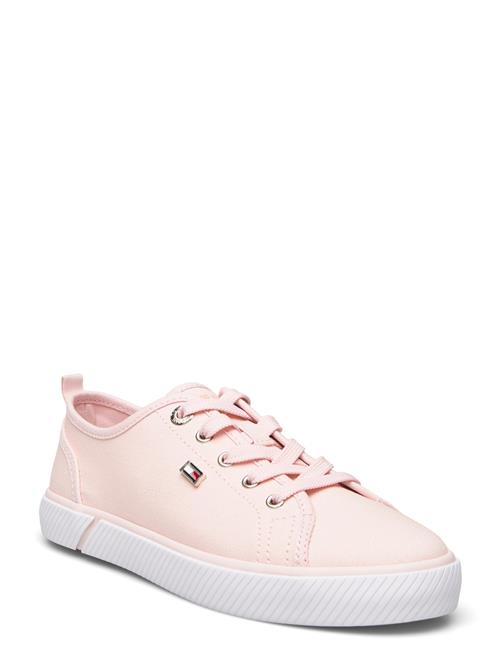 Se Tommy Hilfiger Vulc Canvas Sneaker Tommy Hilfiger Pink ved Booztlet