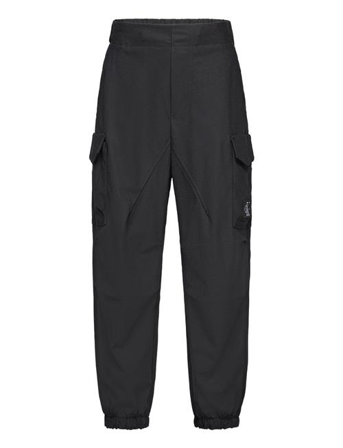 Se Calvin Klein Parachute Dry Knit Pants Calvin Klein Black ved Booztlet