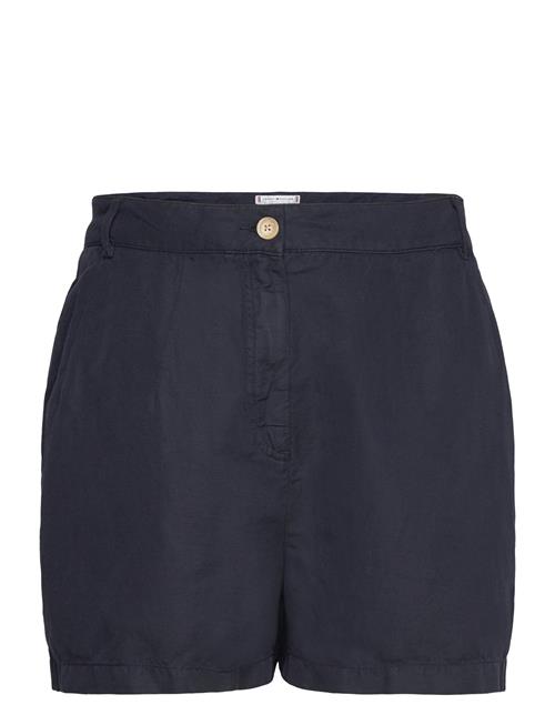 Tommy Hilfiger Crv Slim Cotton Linen Short Tommy Hilfiger Navy