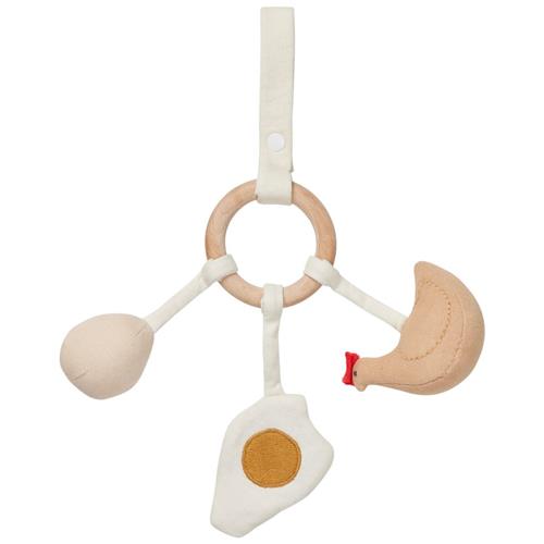 Se Fabelab Chicken & Egg Aktivitetslegetøj | Hvid | 0-3 ved Babyshop