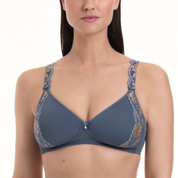 Rosa Faia Bh Colette Soft Bra Blå A 80 Dame