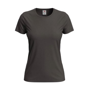 Stedman Classic Women T-shirt Mørkbrun  bomuld Medium Dame