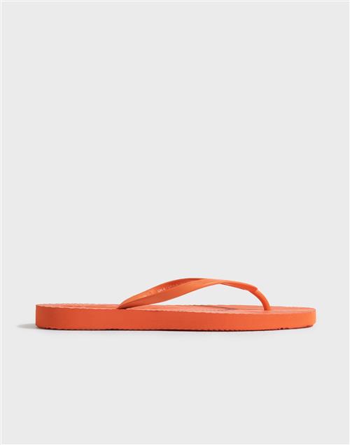 Sleepers - Orange - Tapered Flip Flops