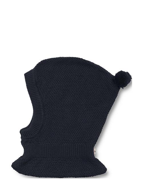 Wheat Knitted Balaclava Pomi Wheat Navy