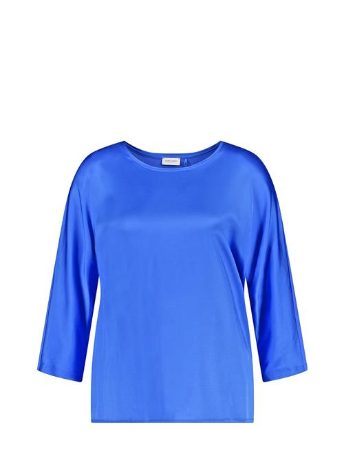 Se Gerry Weber T-Shirt 3/4 Sleeve Gerry Weber Blue ved Booztlet