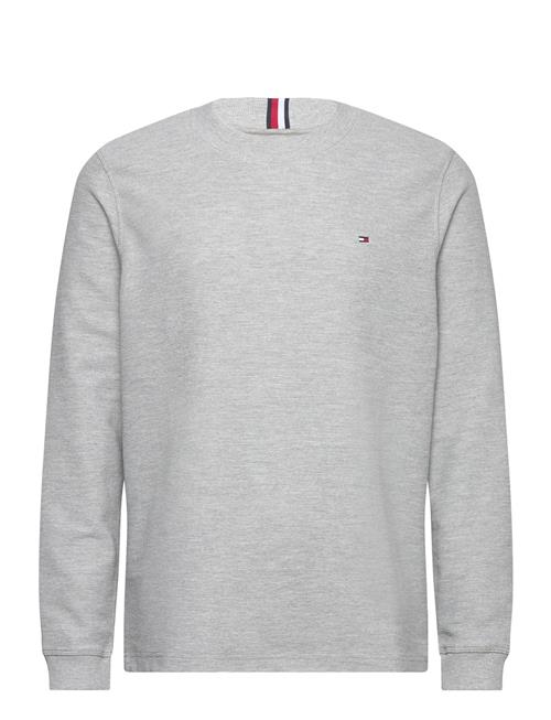 Tommy Hilfiger Textured Ls Tee Tommy Hilfiger Grey