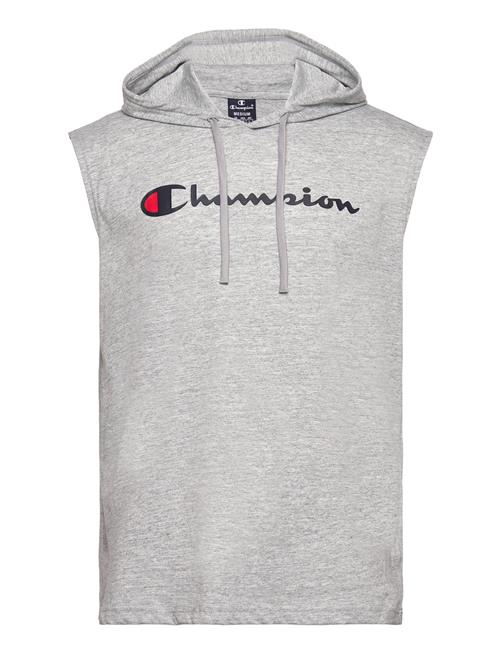 Se Champion Hooded Sleeveless T-Shirt Champion Grey ved Booztlet