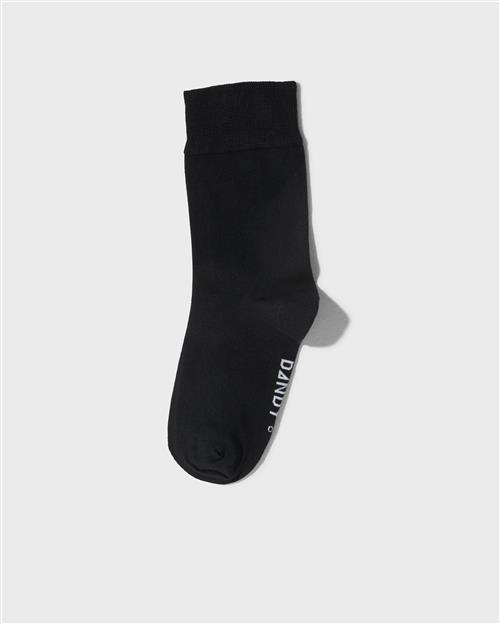 Frank Dandy Bamboo Solid Crew Sock Sokker Black