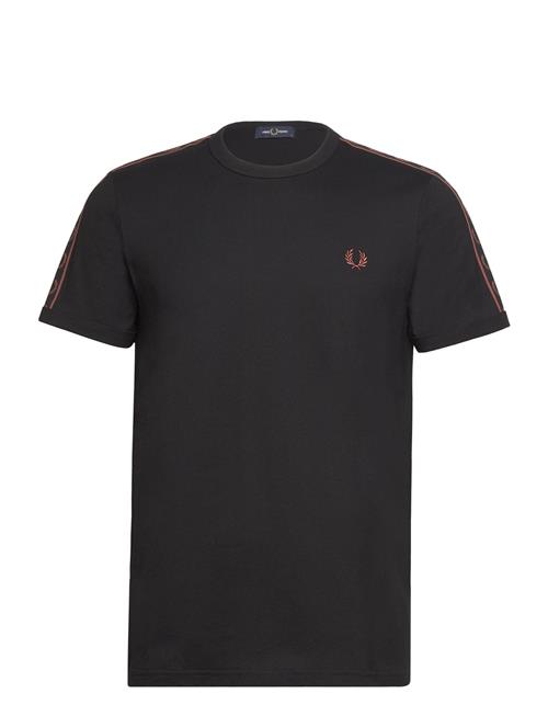 Fred Perry Taped Ringer T-Shirt Fred Perry Black