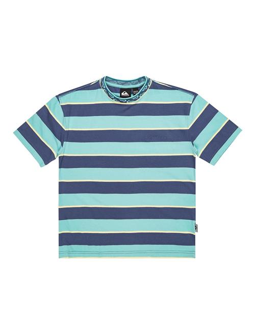 Se Quiksilver Stripe Tee Yth Quiksilver Blue ved Booztlet