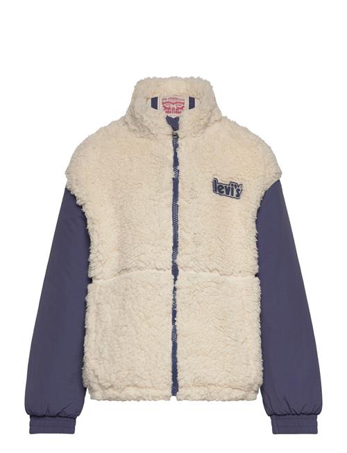 Levi's® Boxy Fit Sherpa Jacket Levi's White