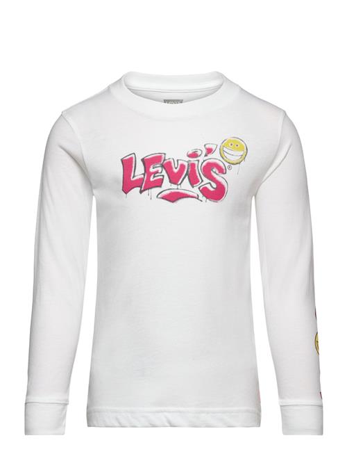 Levi's Levi's® Sprayed Logo Long Sleeve Tee Levi's White