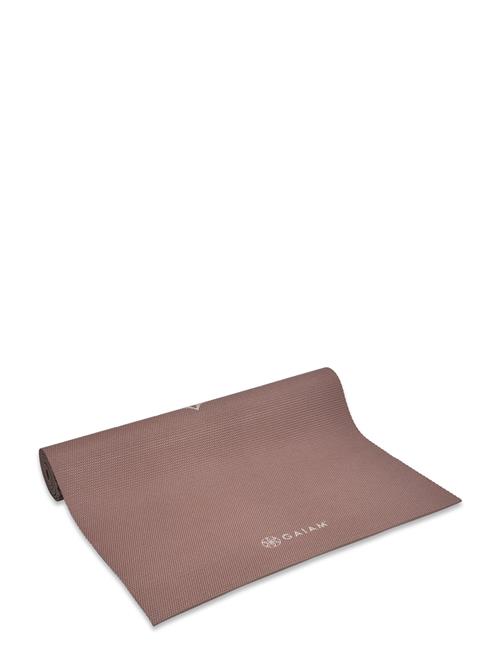 Se Gaiam Cinnamon Marrakesh Yoga Mat 5Mm Classic Printed Gaiam Brown ved Booztlet