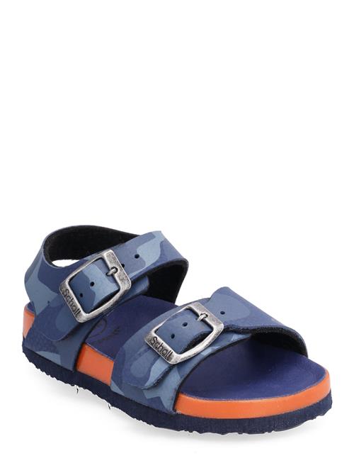 Se Scholl Sl Shark Jelly Pu Leather Multi Blue Scholl Blue ved Booztlet