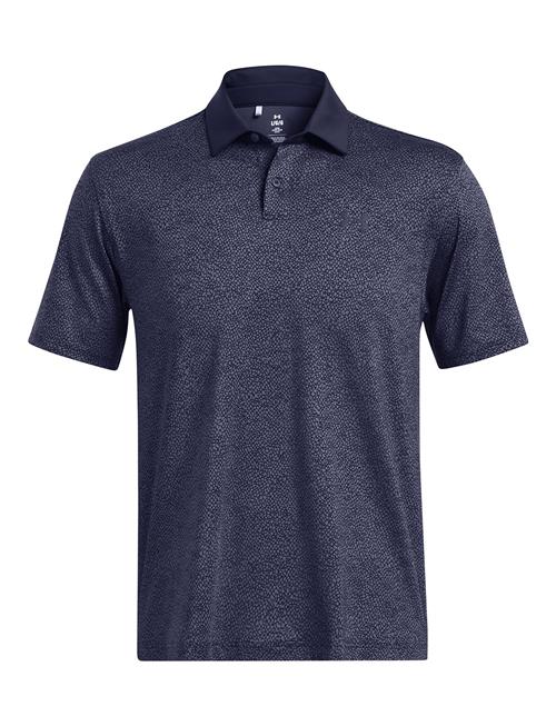 Se Under Armour Ua T2G Printed Polo Under Armour Blue ved Booztlet