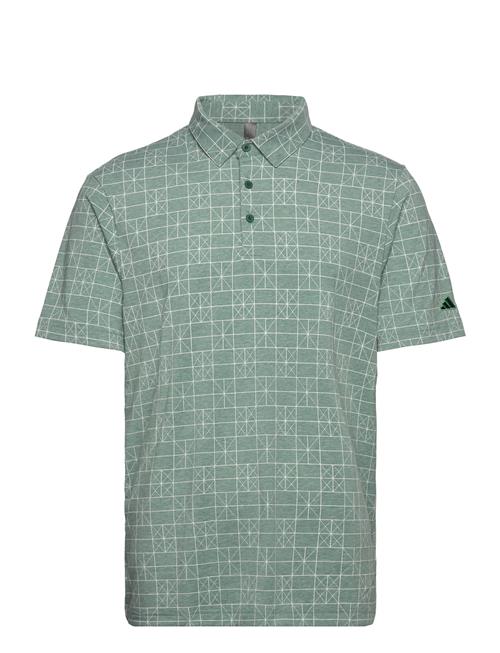 Se adidas Golf Go-To Nvty Polo Adidas Golf Green ved Booztlet