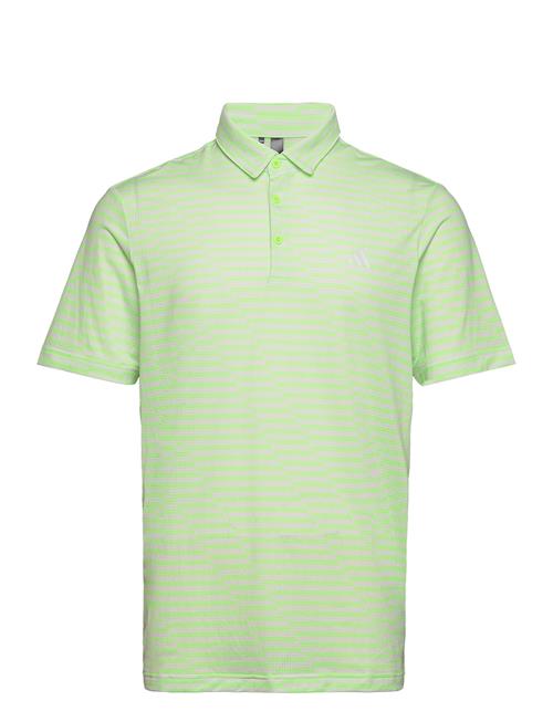 Mesh Print Polo Adidas Golf Green