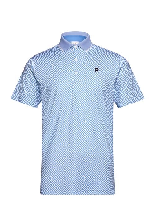 Se PUMA Golf Puma X Ptc Resort Polo PUMA Golf Blue ved Booztlet