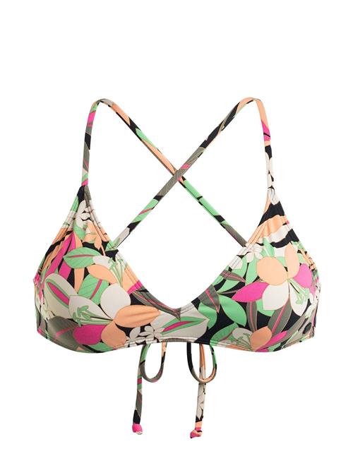 Roxy Pt Beach Classics Strappy Bra Roxy Patterned