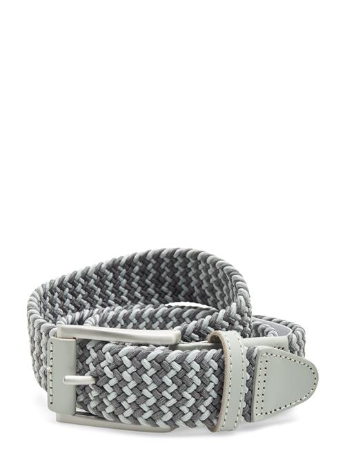 Se PUMA Golf Braided Weave Belt PUMA Golf Grey ved Booztlet