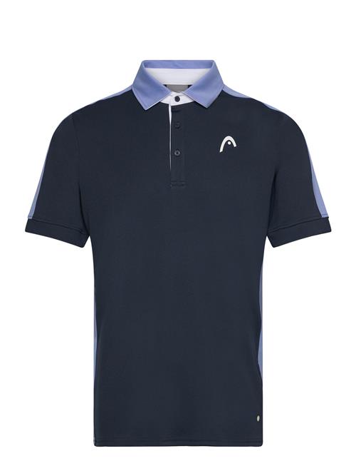 Head Slice Polo Shirt Men Head Navy