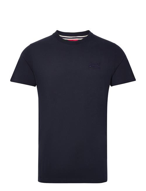 Essential Logo Emb Tee Superdry Navy