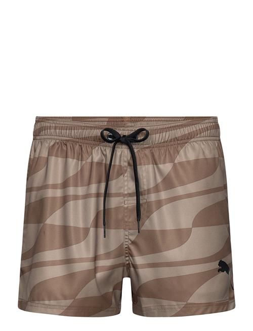 Puma Swim Men Formstrip Short Short Puma Swim Brown