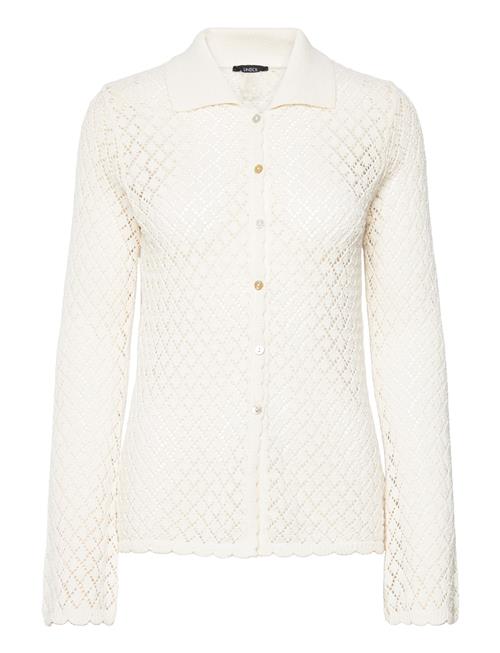 Lindex Shirt Knitted Pegha Lindex White