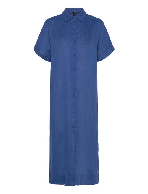 Dress Laila Pure Linen Lindex Blue