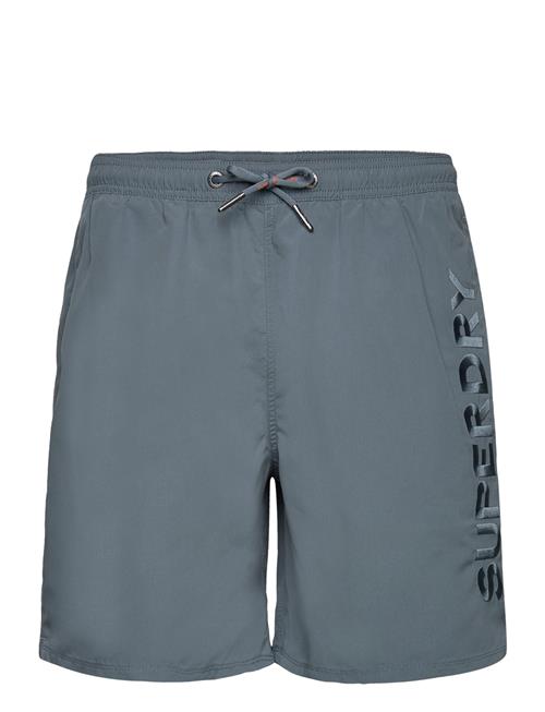 Superdry Sport Premium Emb 17" Swim Short Superdry Sport Grey