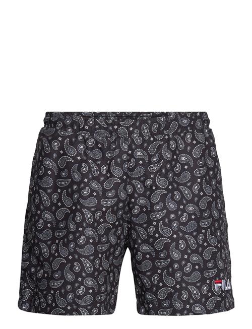 FILA Seoul Aop Beach Shorts FILA Black