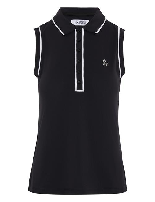 Original Penguin Golf Sleeveless Veronica Polo Original Penguin Golf Black