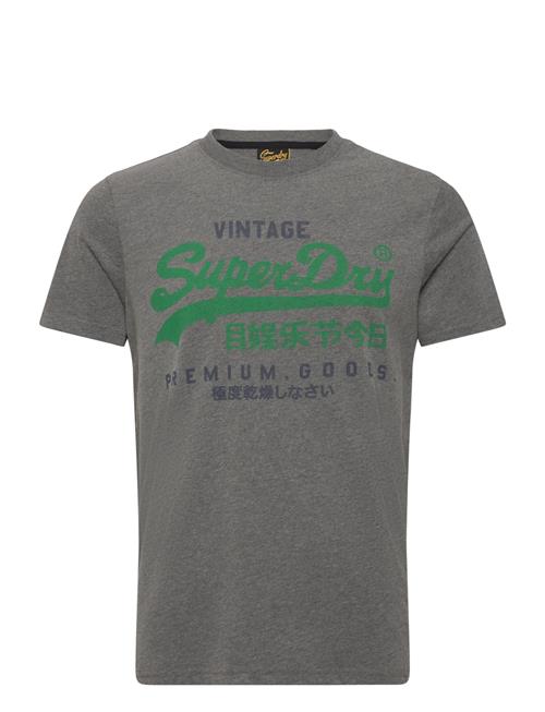 Superdry Vl Premium Goods Graphic Tee Superdry Grey