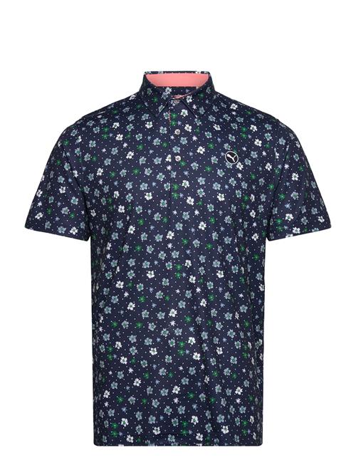 Cloudspun Floral Polo PUMA Golf Navy