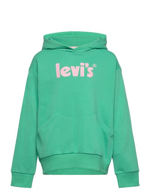 Se Levi's Levi's Square Pocket Hoodie Levi's Green ved Booztlet