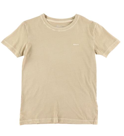 Se GANT T-shirt - Sunfaded - Dry Sand ved KidsWorld