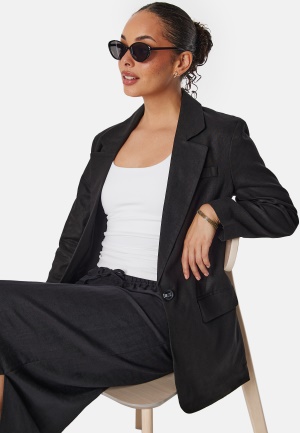 Se ONLY Onlcaro-Lana Oversize Blazer Black L ved Bubbleroom