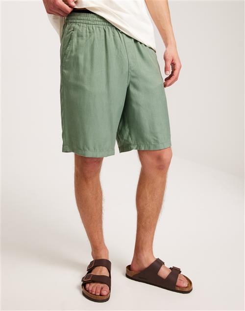 Jack & Jones Jpstkarl Jjaaron Tencel Jogger Shor Tynde shorts Grøn