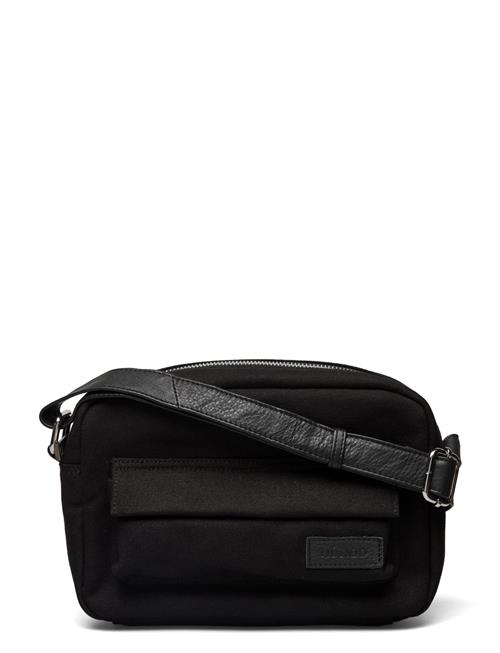 Se Nunoo Paloma Recycled Canvas W. Leather Black Nunoo Black ved Booztlet