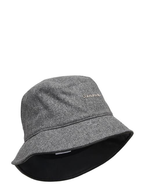 Calvin Klein Ck Must Wool Bucket Hat Calvin Klein Grey