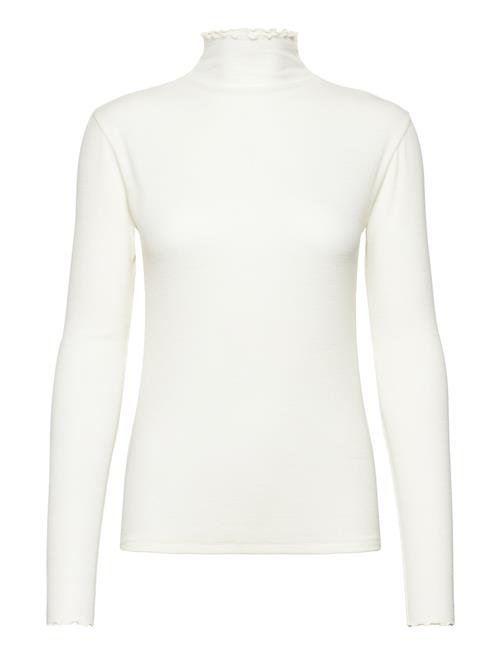 Filippa K Sheer Wool Mock Top Filippa K White