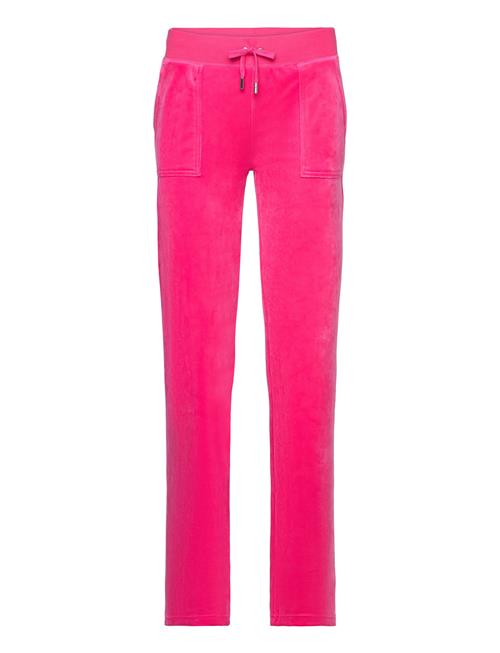 Se Juicy Couture Del Ray Classic Velour Pant Pocket Design Regatta Juicy Couture Pink ved Booztlet